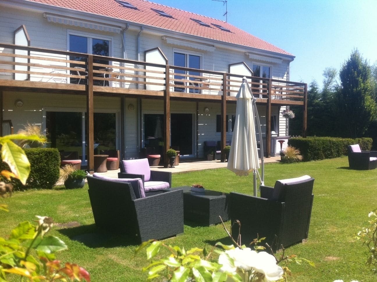 Hotel Les Jardins D'Ulysse, The Originals Relais Cucq Exteriér fotografie